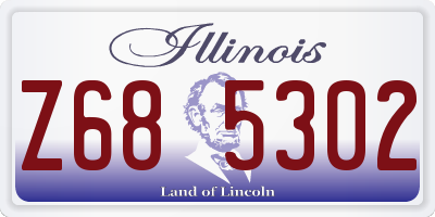 IL license plate Z685302