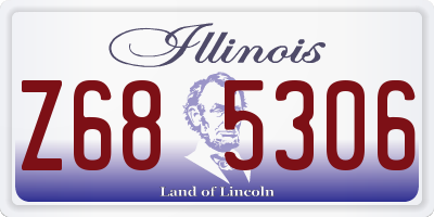 IL license plate Z685306