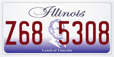 IL license plate Z685308