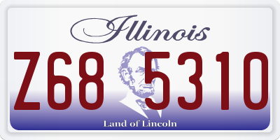 IL license plate Z685310