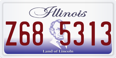 IL license plate Z685313