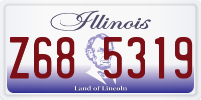 IL license plate Z685319