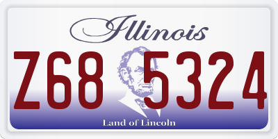 IL license plate Z685324