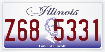 IL license plate Z685331