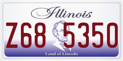 IL license plate Z685350