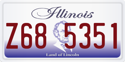 IL license plate Z685351