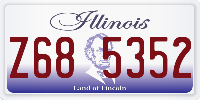IL license plate Z685352