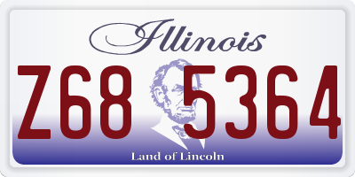 IL license plate Z685364