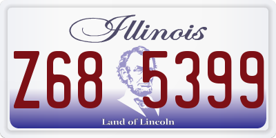 IL license plate Z685399
