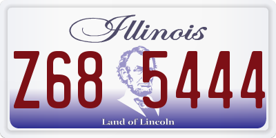 IL license plate Z685444