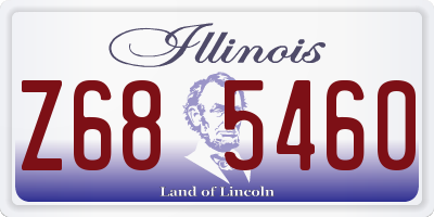 IL license plate Z685460