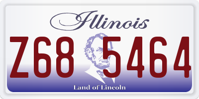 IL license plate Z685464
