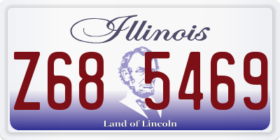 IL license plate Z685469