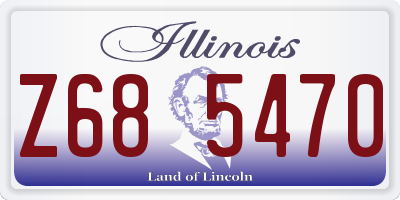 IL license plate Z685470