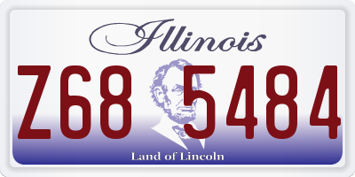 IL license plate Z685484