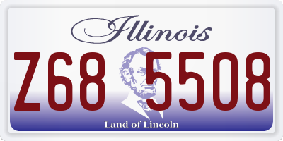 IL license plate Z685508