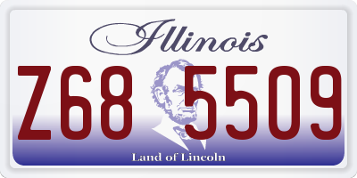 IL license plate Z685509