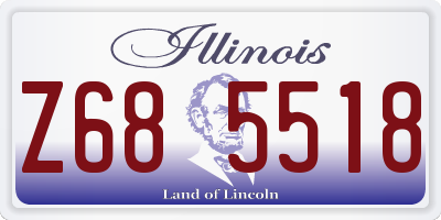 IL license plate Z685518