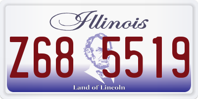 IL license plate Z685519