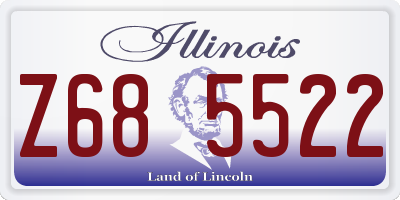 IL license plate Z685522