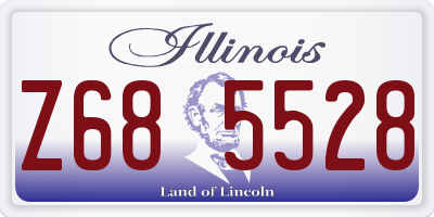 IL license plate Z685528