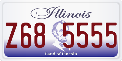 IL license plate Z685555
