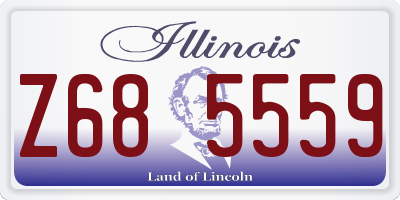 IL license plate Z685559