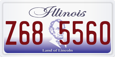 IL license plate Z685560