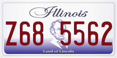 IL license plate Z685562
