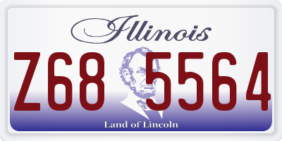 IL license plate Z685564