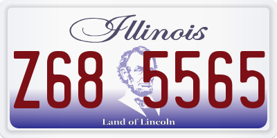 IL license plate Z685565