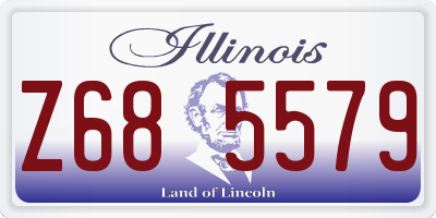 IL license plate Z685579