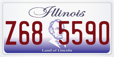 IL license plate Z685590