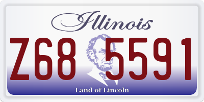 IL license plate Z685591