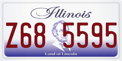 IL license plate Z685595