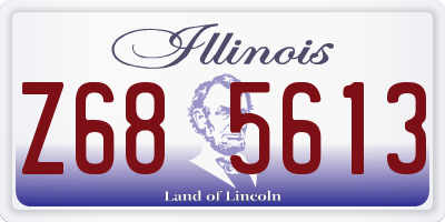 IL license plate Z685613