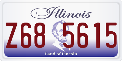 IL license plate Z685615