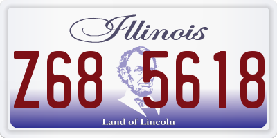 IL license plate Z685618