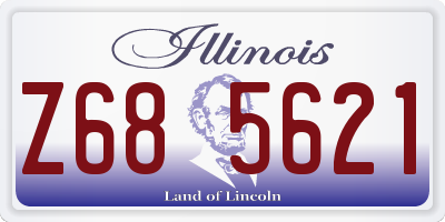 IL license plate Z685621