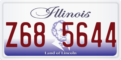IL license plate Z685644