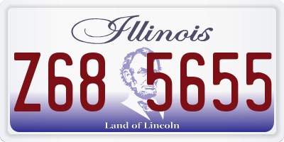 IL license plate Z685655