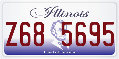 IL license plate Z685695