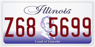 IL license plate Z685699