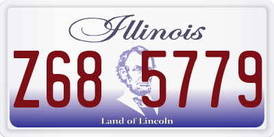 IL license plate Z685779