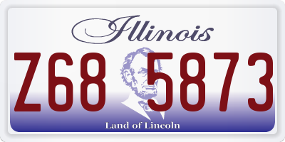 IL license plate Z685873