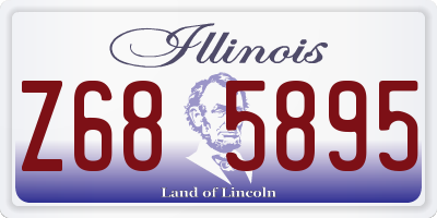 IL license plate Z685895