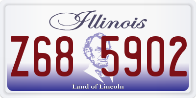 IL license plate Z685902
