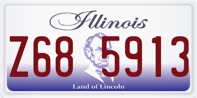 IL license plate Z685913
