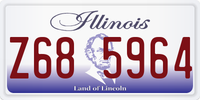 IL license plate Z685964