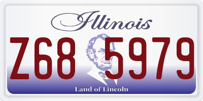 IL license plate Z685979